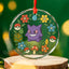 Pokémon Glass Ornament – Crystal 3" Beveled Edge | Bulbasaur, Eevee, Gastly, Gengar, Jigglypuff, Pikachu, Psyduck, Snorlax, Squirtle