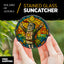 Solaire of Astora “Praise the Sun” Stained-Glass Suncatcher – Window Hanging Décor