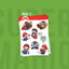 Unofficial Sticker Sheets inspired by Super Mario series / Video Game Stickers