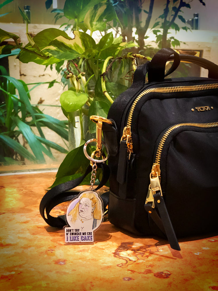 Angela Keychain