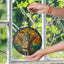 Solaire of Astora “Praise the Sun” Stained-Glass Suncatcher – Window Hanging Décor