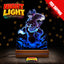 Donkey Kong Bananza LED Night Light – 6×9 Acrylic Photo Light with Remote – Color‑Changing RGB Gamer Decor