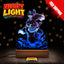 Donkey Kong Bananza LED Night Light – 6×9 Acrylic Photo Light with Remote – Color‑Changing RGB Gamer Decor