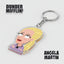 The Office Acrylic Keychains – Double-Sided Cartoon Characters | Dunder Mifflin TV Show Keychain Set | Fan Gifts for Him Her