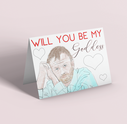 Clint Love After lockup greeting card 
