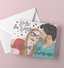 Jenny + Sumit Greeting Card