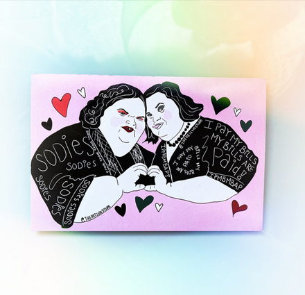 1000lb Sisters Magnet 