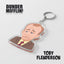 The Office Acrylic Keychains – Double-Sided Cartoon Characters | Dunder Mifflin TV Show Keychain Set | Fan Gifts for Him Her