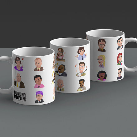Dunder Mifflin Mug / All The Office Cast & Characters 11 oz Mug