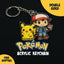 Pokemon Keychains | Custom Personalized Chibi Kawaii Acrylic Charms | Eevee & Bulbasaur, Pikachu Duos, Anime Collectible Gifts