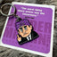 The office Michael Scott (PRISON MIKE) Keychain / The office TV Series Collectible Item