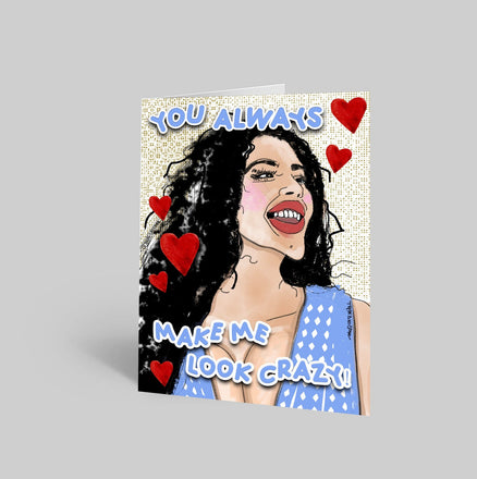 90 Day Fiance Anniversary Card | Jasmine & Gino Quotes | Reality TV Merch by @thereisnostore | Gringo Romeo Bonito | Crazy Wife