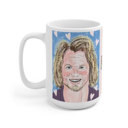 15oz Kody Brown Sister Wives Coffee Mug // Funny Reality TV and Pop Culture Merch and Gifts for Friends, Family and Co-workers // LARGE SIZE