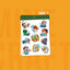 Unofficial Sticker Sheets inspired by Minecraft / Video Game Stickers
