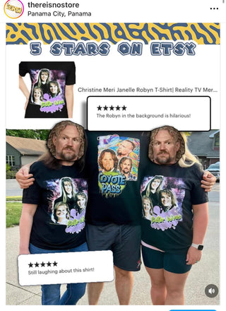 Christine Meri Janelle Robyn T-Shirt| Reality TV Merch | Kody Brown | All Inclusive Sizing | XS-XXL