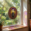 Corbeau Stained Glass Suncatcher / Pokémon Legends ZA Inspired Window Hanging Décor