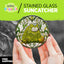 Mosslax Stained Glass Suncatcher • Inspired by Pokemon Pokopia Mosslax
