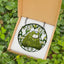 Mosslax Stained Glass Suncatcher • Inspired by Pokemon Pokopia Mosslax