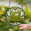 Mosslax Stained Glass Suncatcher • Inspired by Pokemon Pokopia Mosslax
