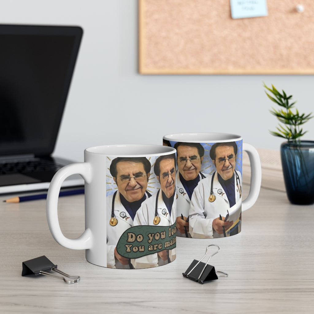 Dr Nowzaradan Mug, Dr Now Coffee Mug, Why You Eat So Much Mug