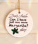 Zied Christmas Ornament