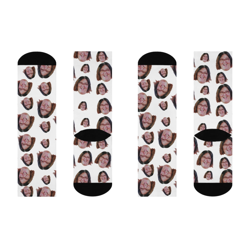 Danielle Face Socks