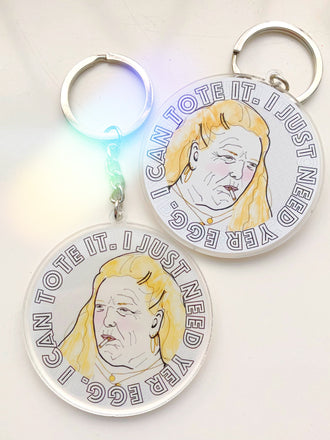 Angela Keychain