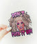 RuPaul Glitter Sticker