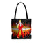 Angela on Fire Tote