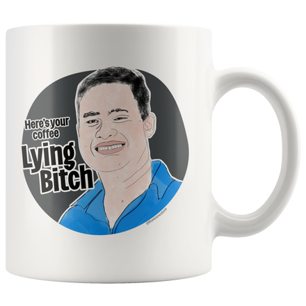 Here's your coffee Lying ***!